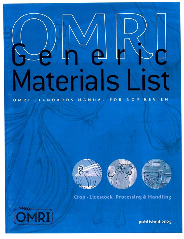 OMRI Products and Materials list_Page_1 OMRI Products and Materials list_Page_1