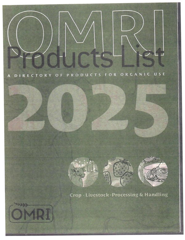 OMRI Products and Materials list_Page_2 OMRI Products and Materials list_Page_2